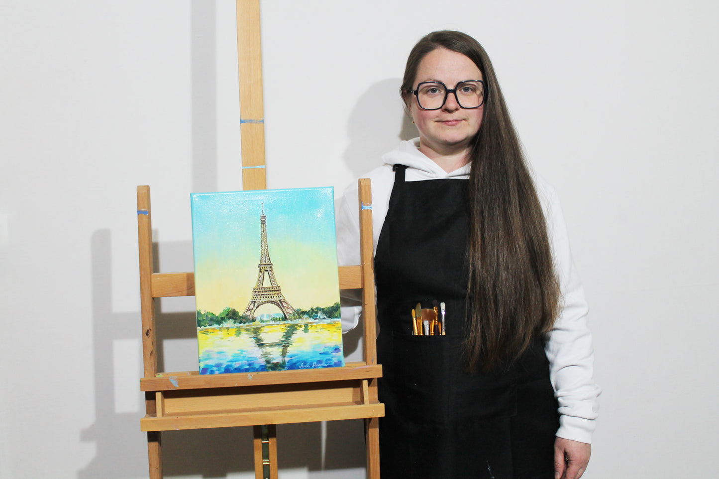 Reflets de Paris — peinture originale