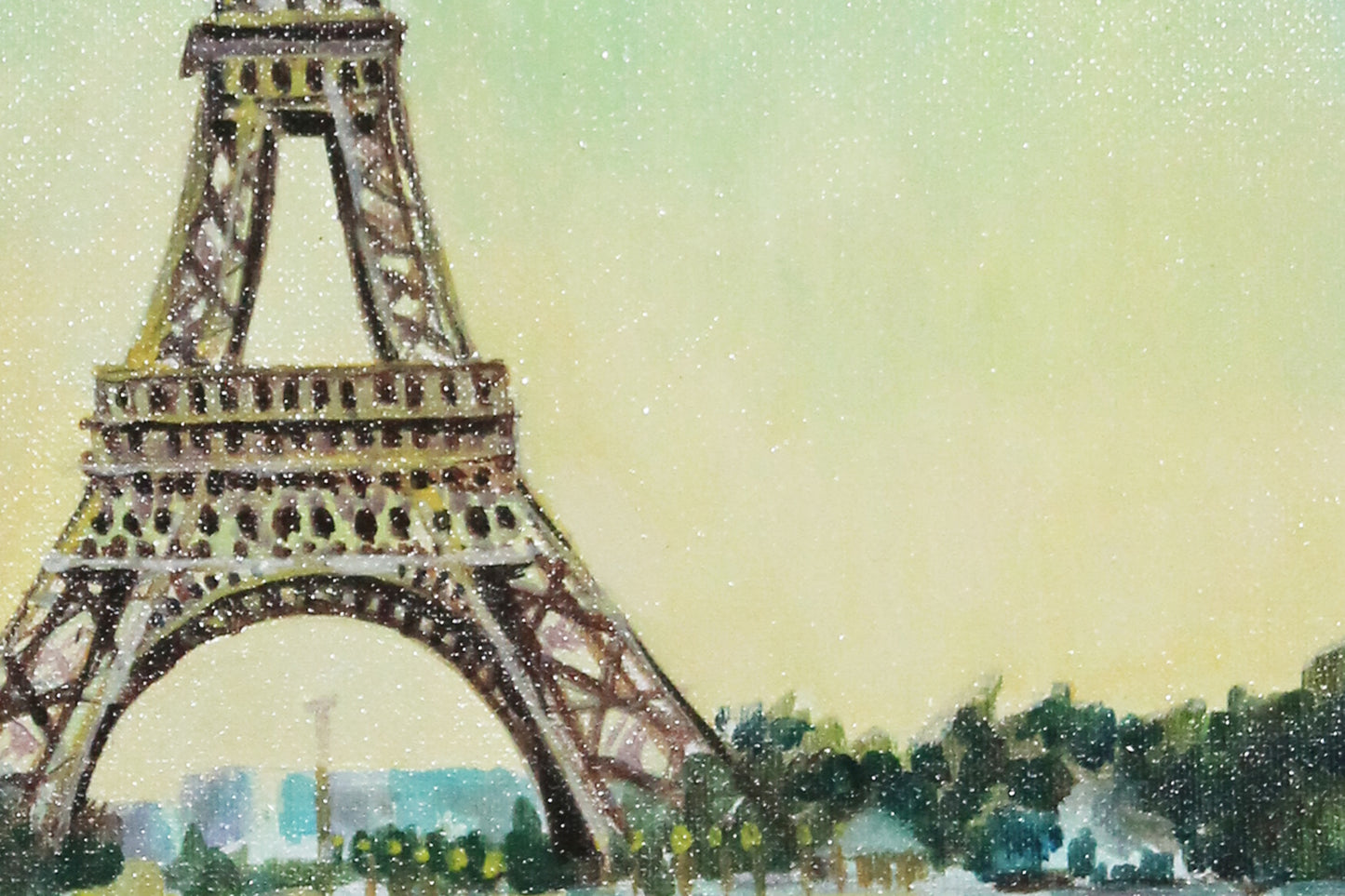 Reflets de Paris — peinture originale